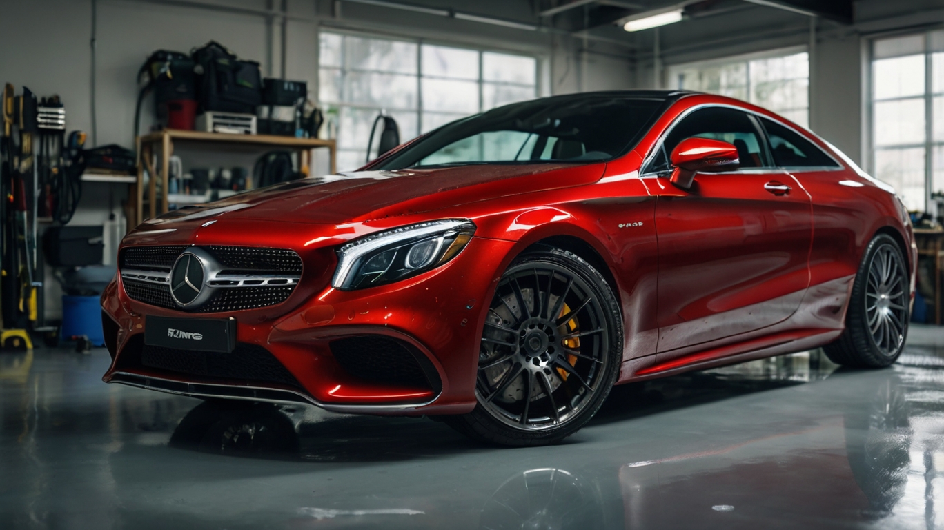 Professional car detailing at GlintShine Auto Studio